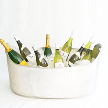 Load image into Gallery viewer, Larger Pewter Cooler and Wine Tub
