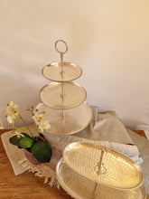 Load image into Gallery viewer, Patisserie 2 Tier Cup Cake and Dessert Stand High Tea Party Display Serving Platter
