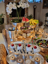 Load image into Gallery viewer, Patisserie 2 Tier Cup Cake and Dessert Stand High Tea Party Display Serving Platter
